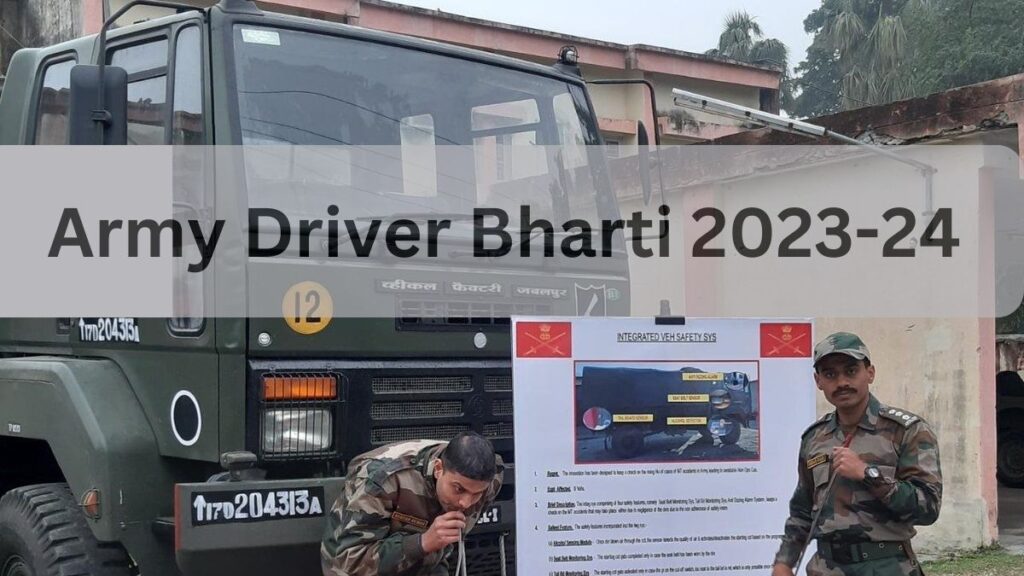 Army Driver Bharti 2023-24
