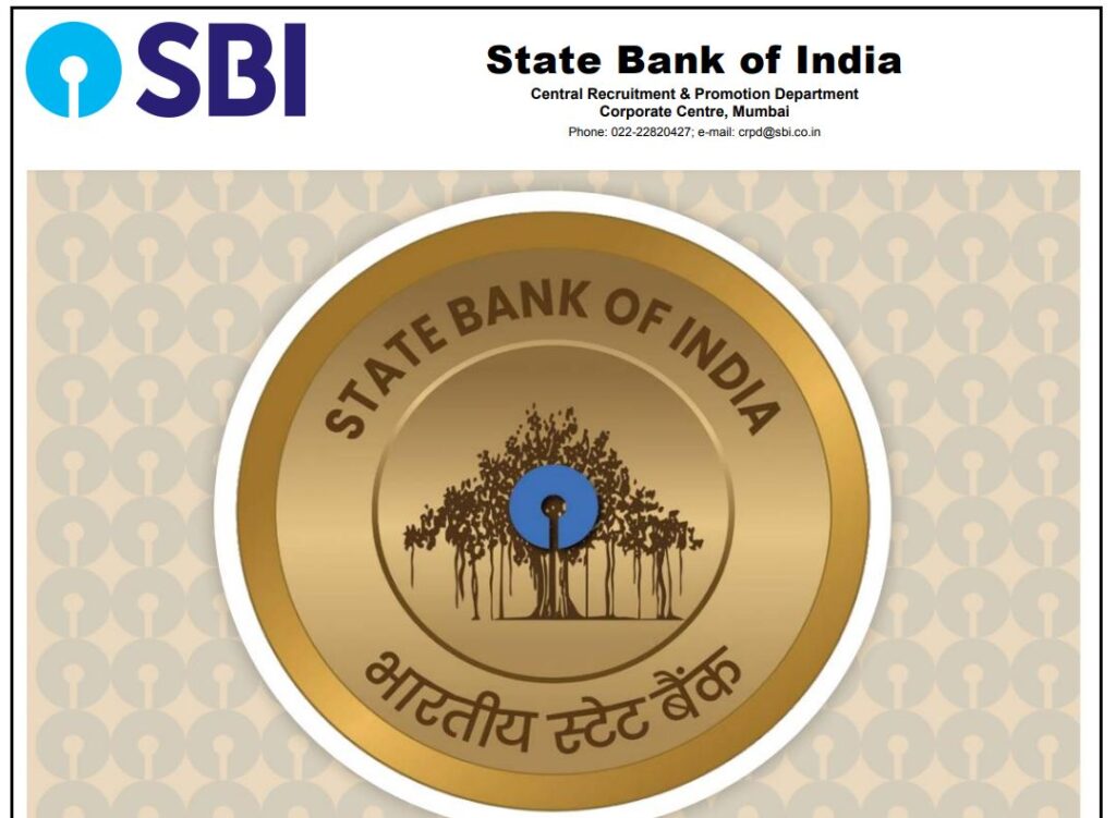 STATE BANK OF INDIA CBO VACANCY 2023