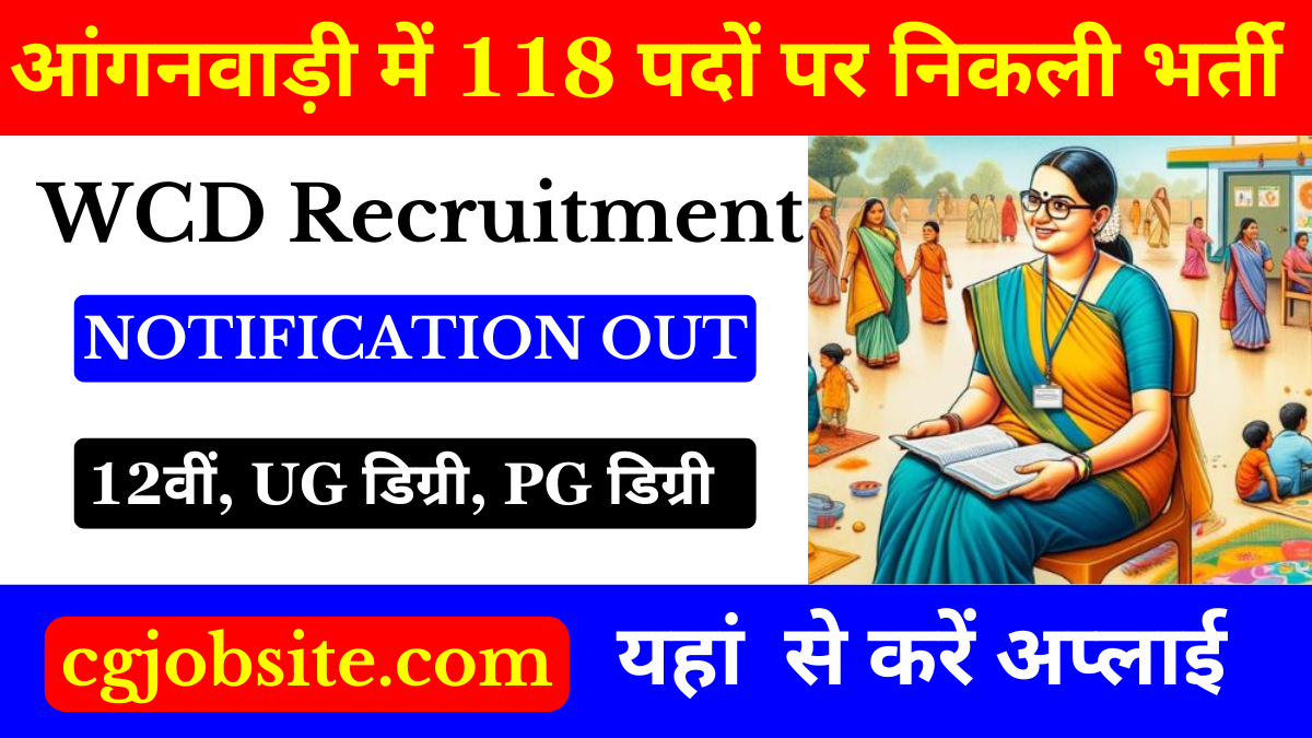 WCD Rajasthan Anganwadi Worker Assistant Recruitment 2024