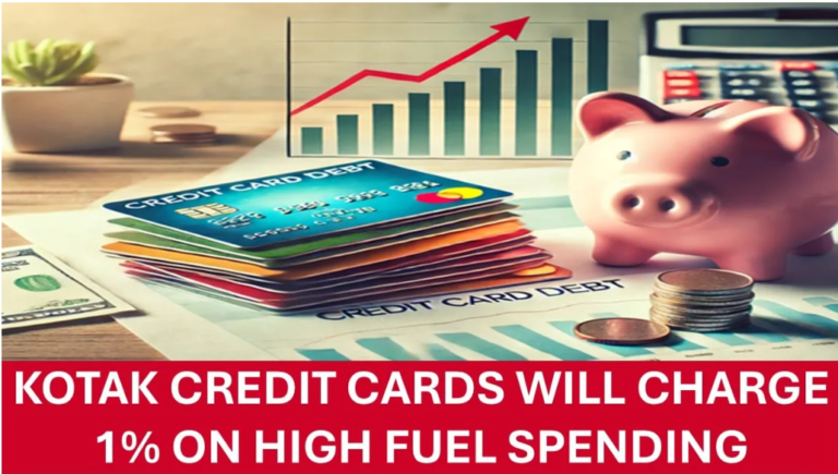 Kotak Mahindra Bank Implements 1% Fuel Surcharge on Credit Cards