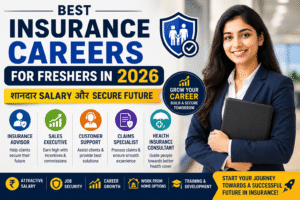 Best Insurance Careers for Freshers